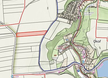 Prodej pozemku pole pozemek 3567 m², Okoř,Praha-západ,Středočeský kraj